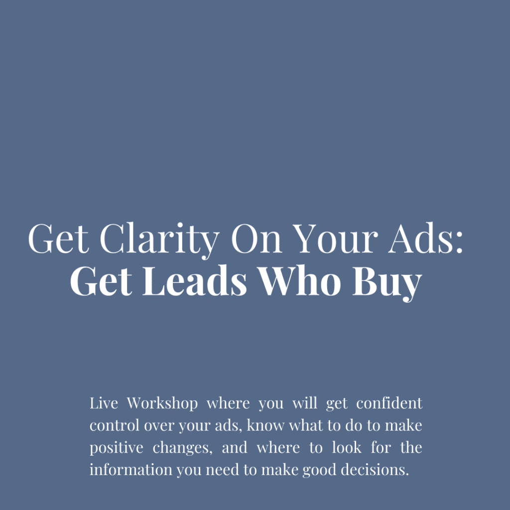 Invitation to an ads workshop